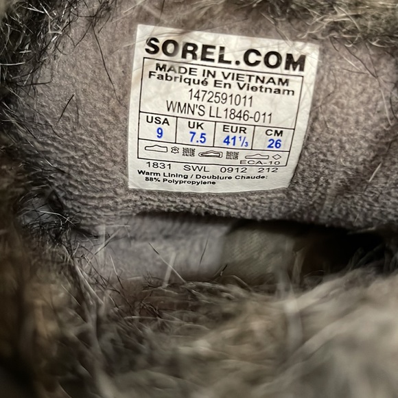 BEAUTIFUL SOREL JOAN of ARTIC BOOTS🖤🖤 - Picture 9 of 9